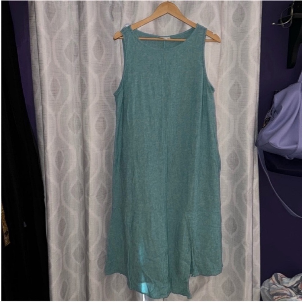 PureJill Midi Dress Blue Size LP